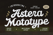 Astera Mototype – Hand Drawn Script, a Script Font by Typia Nesia (Thumbnail 1 of 12)