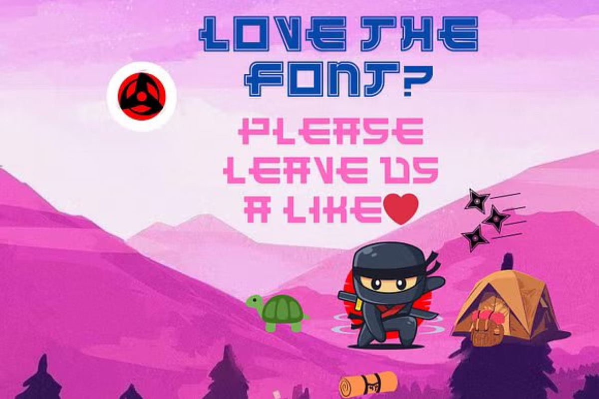 Midnight Ninja Samurai Font Duo, a Sans Serif Font by GearShift (Photo 4 of 6)