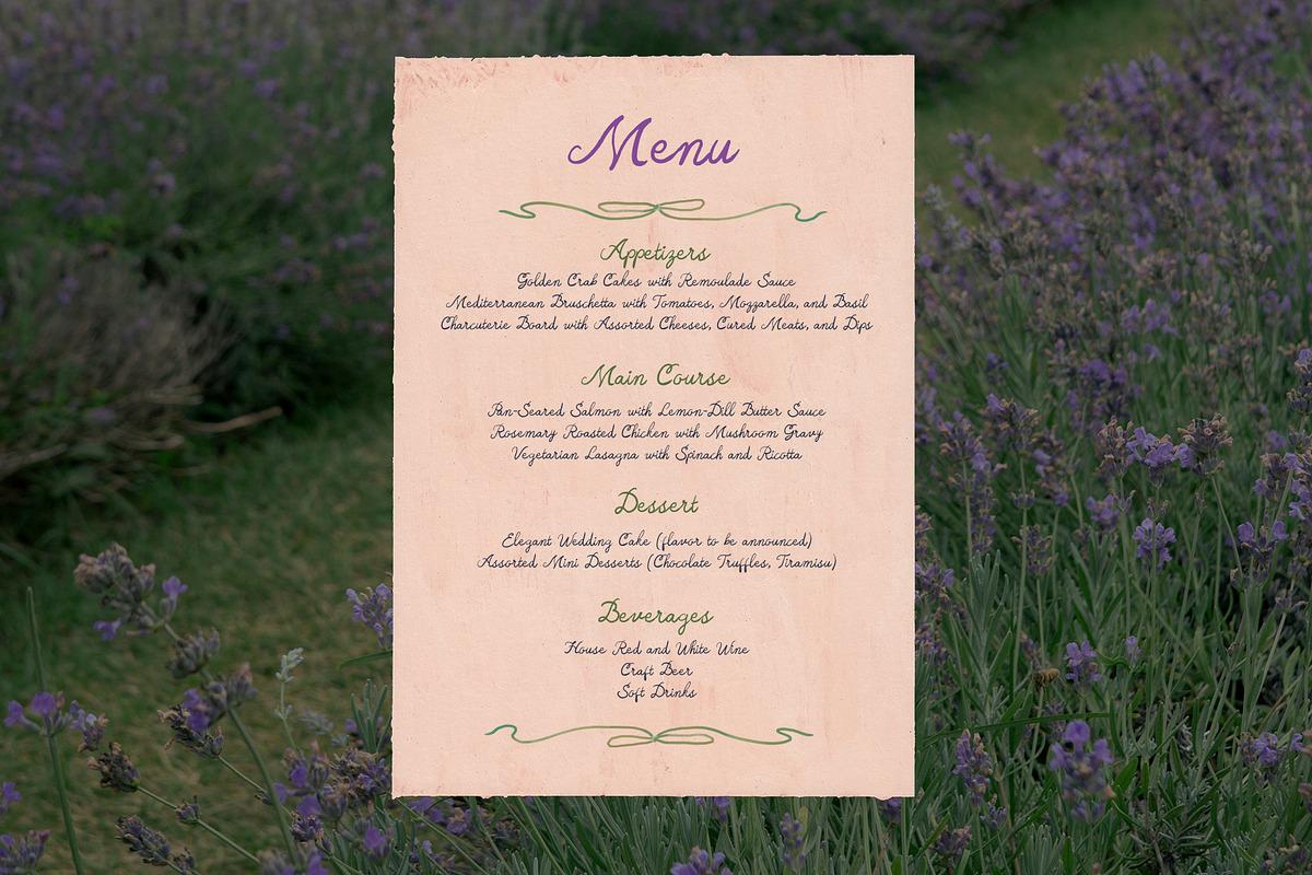 Lavender Lullaby Handwritten Font, a Handwritten Font by Perplexitics (Photo 3 of 10)