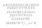 Hand Serif: a hand drawn font, a Font by Rachel Ortiz (Thumbnail 5 of 6)