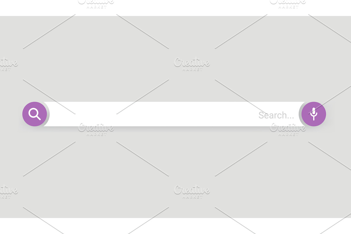 Browser search bar. Web page, an Object Illustration by the8monkey