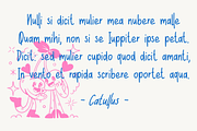 Cozy Hanline - handwritten font, a Handwritten Font by Badsign Type (Thumbnail 5 of 8)