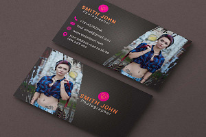 Business Card, Photography Card