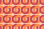 Donut Chain Geometric Pattern, a Pattern Graphic by Pyopo (Thumbnail 3 of 3)