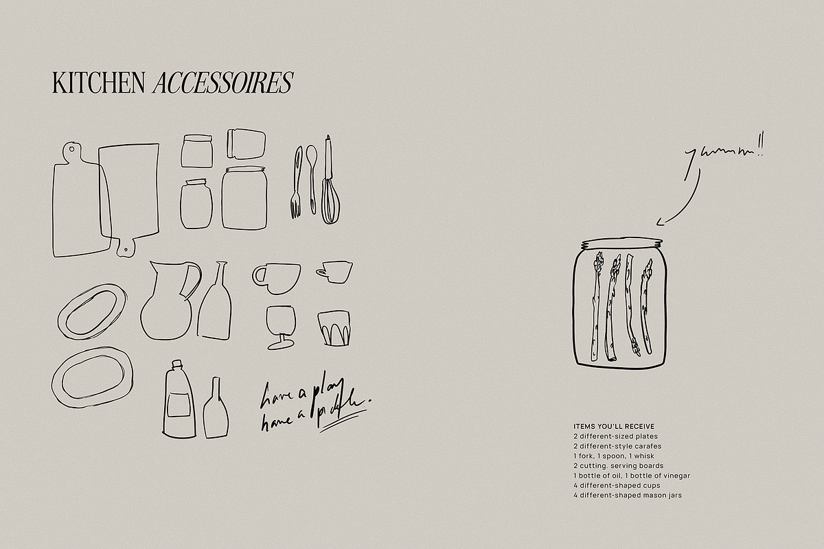 Hand drawn vegetable Illustrations, a Food Illustration by GFB Studio (Photo 5 of 7)
