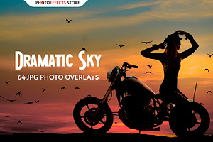 64 Dramatic Sky Overlays