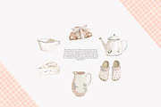 farmhouse watercolor clipart bundle, a Decorative Illustration by Patishop Art (Thumbnail 5 of 8)