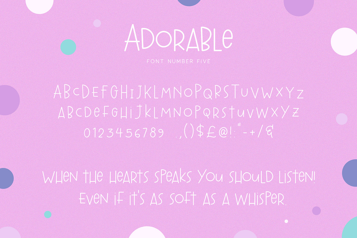 The Adorable Font Bundle, a Font by Salt & Pepper Designs (Photo 7 of 12)