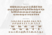 Ozilic, a Serif Font by Ardyanatypes (Thumbnail 10 of 12)