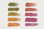 Warm Pastels - Procreate Brushes, a Brush Add-On by Moon House Shop (Thumbnail 4 of 5)