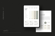 Proposal Vertical Template, a Presentation Template by Simple P. (Thumbnail 3 of 11)