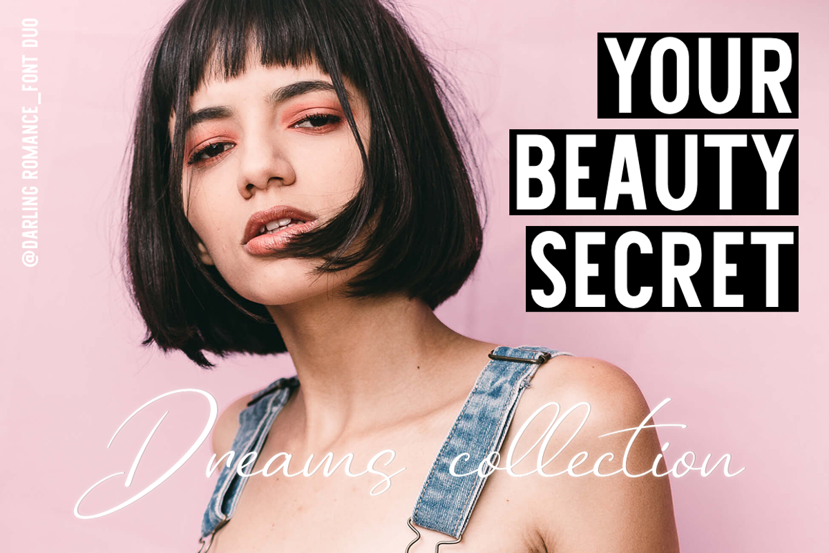Darling Romans # Font Duo preview 2