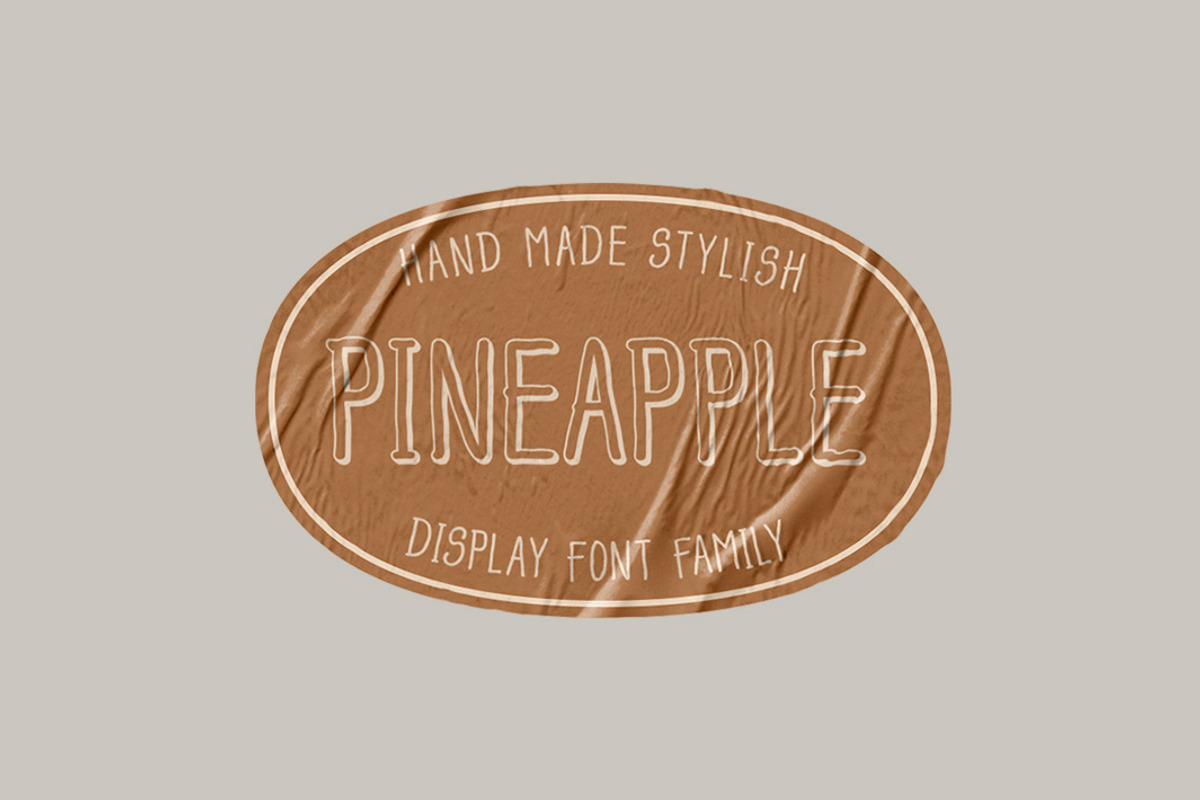 Pineapple Type Family preview 2