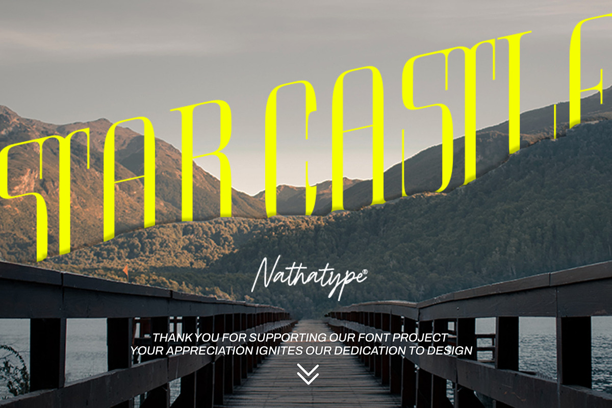 Star Castle, a Serif Font by Nathatype (Photo 11 of 11)