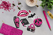 Cute Halloween Clipart set, an Illustration by The GG Shop (Thumbnail 8 of 9)