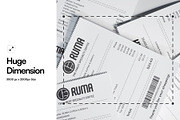 Receipt Bills Mockup, an Advertising Mockup by SLAB! Design (Thumbnail 2 of 6)