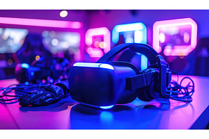 Virtual reality headset and gloves, a Technology Photo by Igor Tichonow