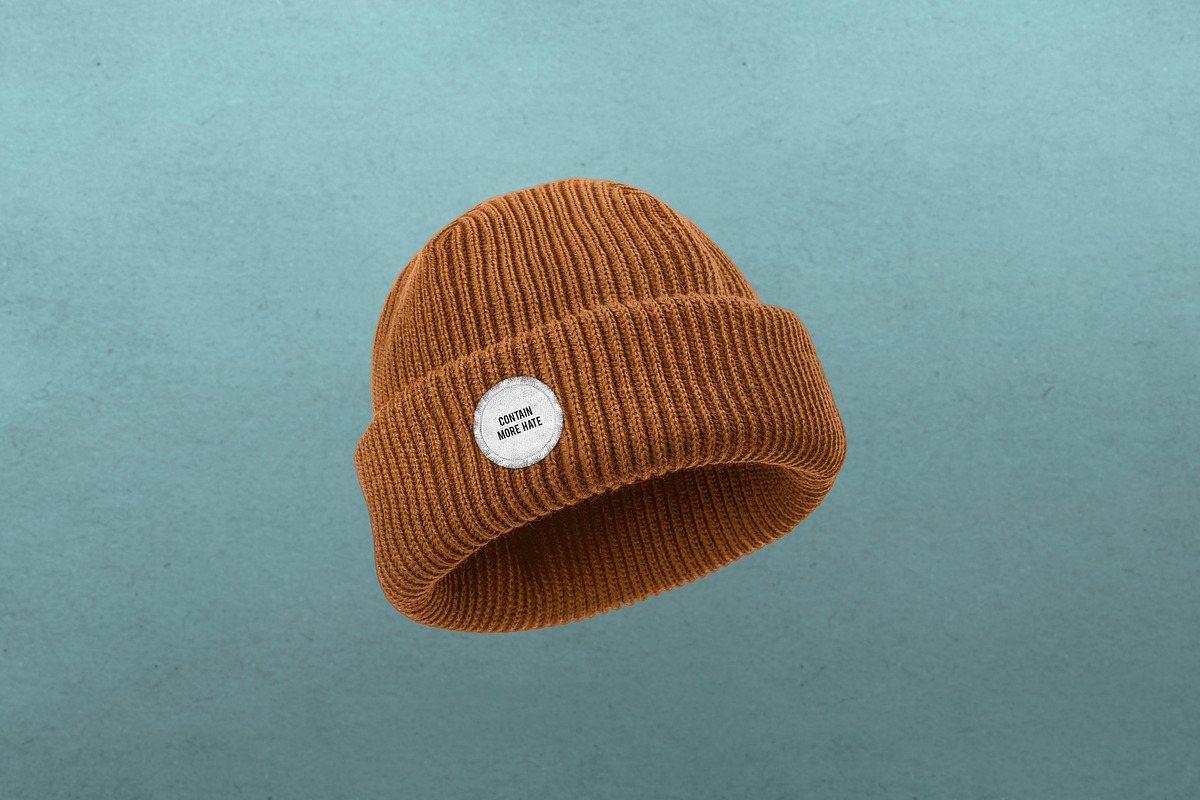 Beanie Mockup, a Hat Mockup by Uncentrifuged Pressure (Photo 5 of 11)