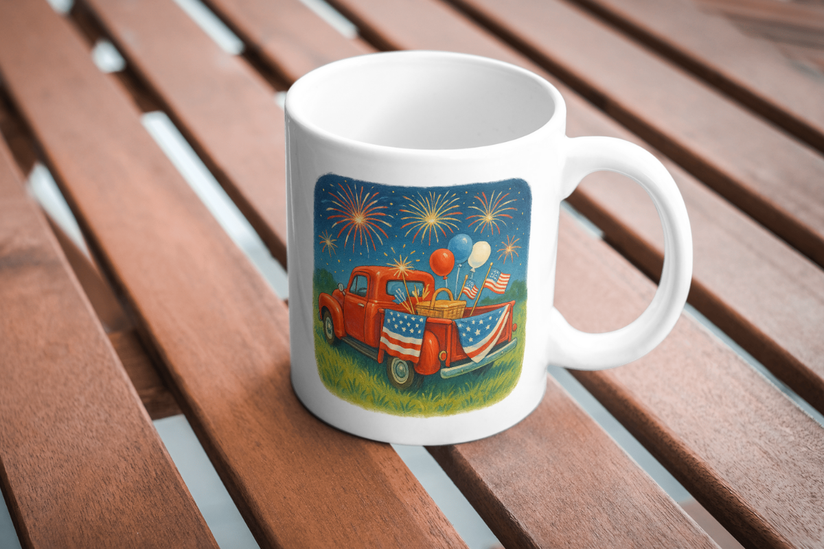 Freedom Truck PNG – Sublimation, a Seasonal Illustration by Smillyy Threads (Photo 4 of 6)