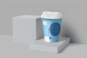 9 oz Paper Coffee Cup Mockups, a Cups & Container Mockup by megostudi0 (Thumbnail 3 of 6)