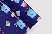 Stationery Pattern Collection, an Education Illustration by AnnMsl Lab (Thumbnail 5 of 5)
