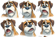 Funny Dog Sticker Pack 120+ Sheets, a Print Template by Virgo Studio (Thumbnail 5 of 16)