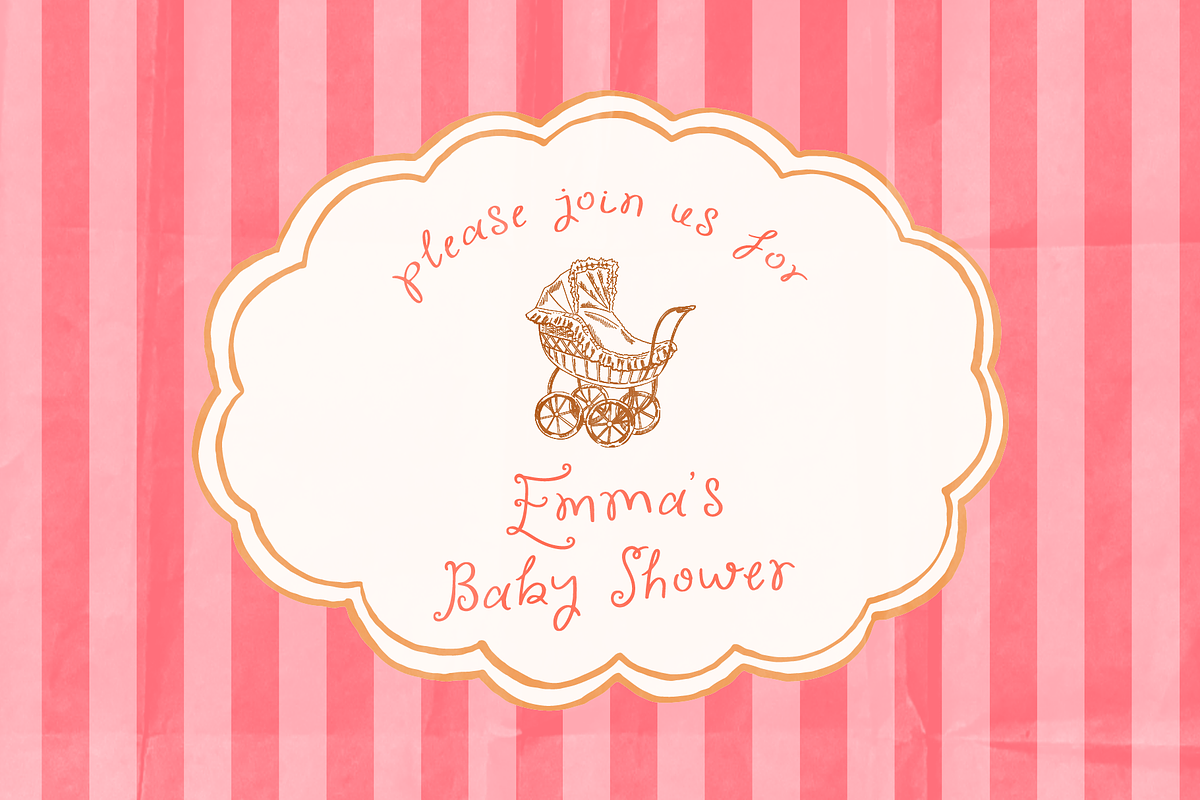 The Strawberry Collective Sweet Font, a Handwritten Font by Kaya Fonts (Photo 9 of 33)