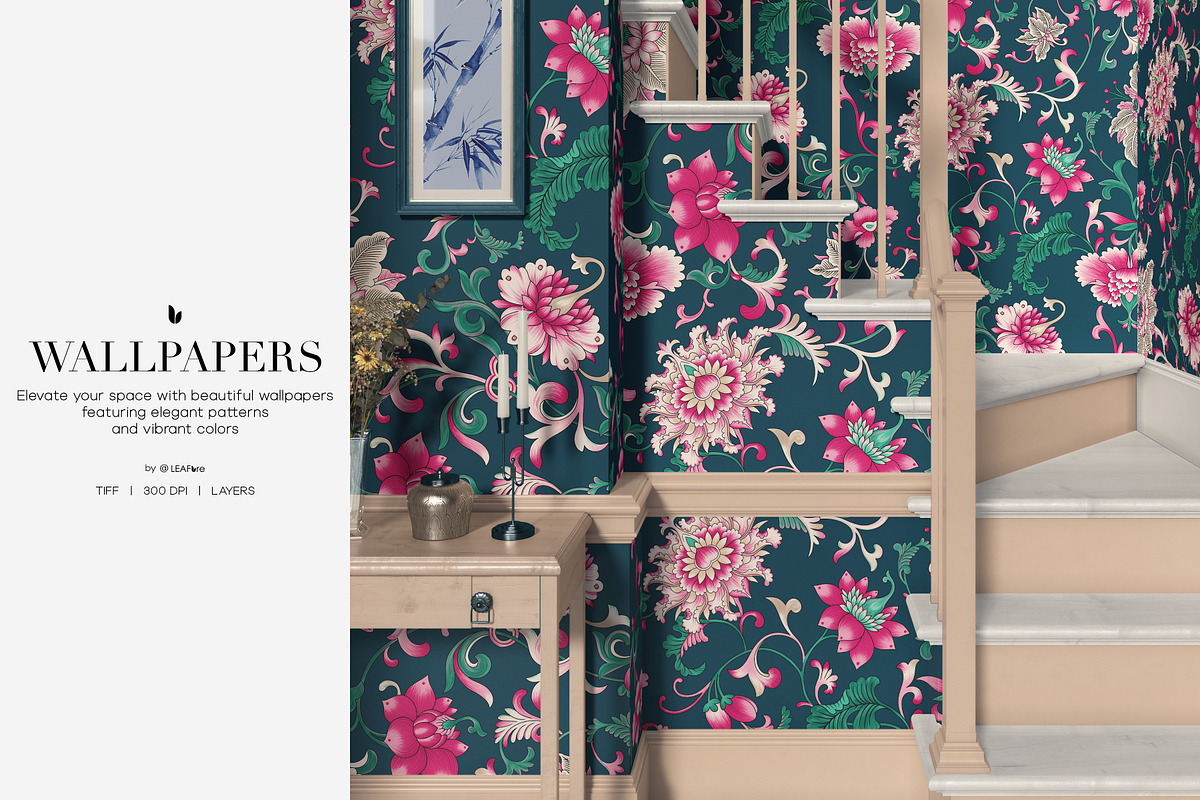Classic Chinese Ornamental Patterns, a Pattern Graphic by LEAFure (Photo 7 of 10)