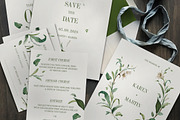 Green Foliage Wedding Suite, an Invitation Template by BlueRobinDesignShop (Thumbnail 2 of 7)