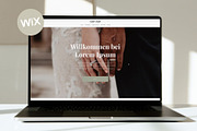 Wix Website Template | Portfolio, a Wix Template by Visulize Design Studio (Thumbnail 1 of 6)