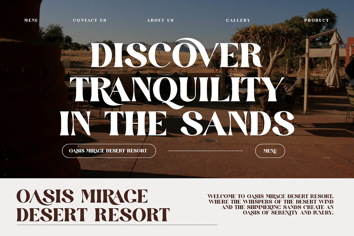 Rossiro Elegant Ligature Serif Font, a Serif Font by Perfectype (Photo 4 of 8)