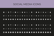 Social media icons set, an Icon by Lakhan1998 (Thumbnail 3 of 3)