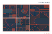 Modern geometric. Neo art deco set., a Pattern Graphic by lisa_kalev (Thumbnail 9 of 10)