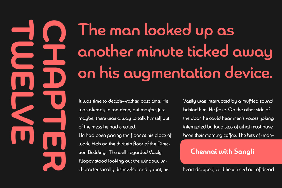 Sangli, a Sans Serif Font by insigne (Photo 4 of 5)