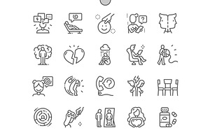 Psychology Line Icons