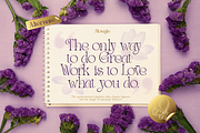 Mowgle, a Serif Font by Burntilldead (Thumbnail 6 of 12)