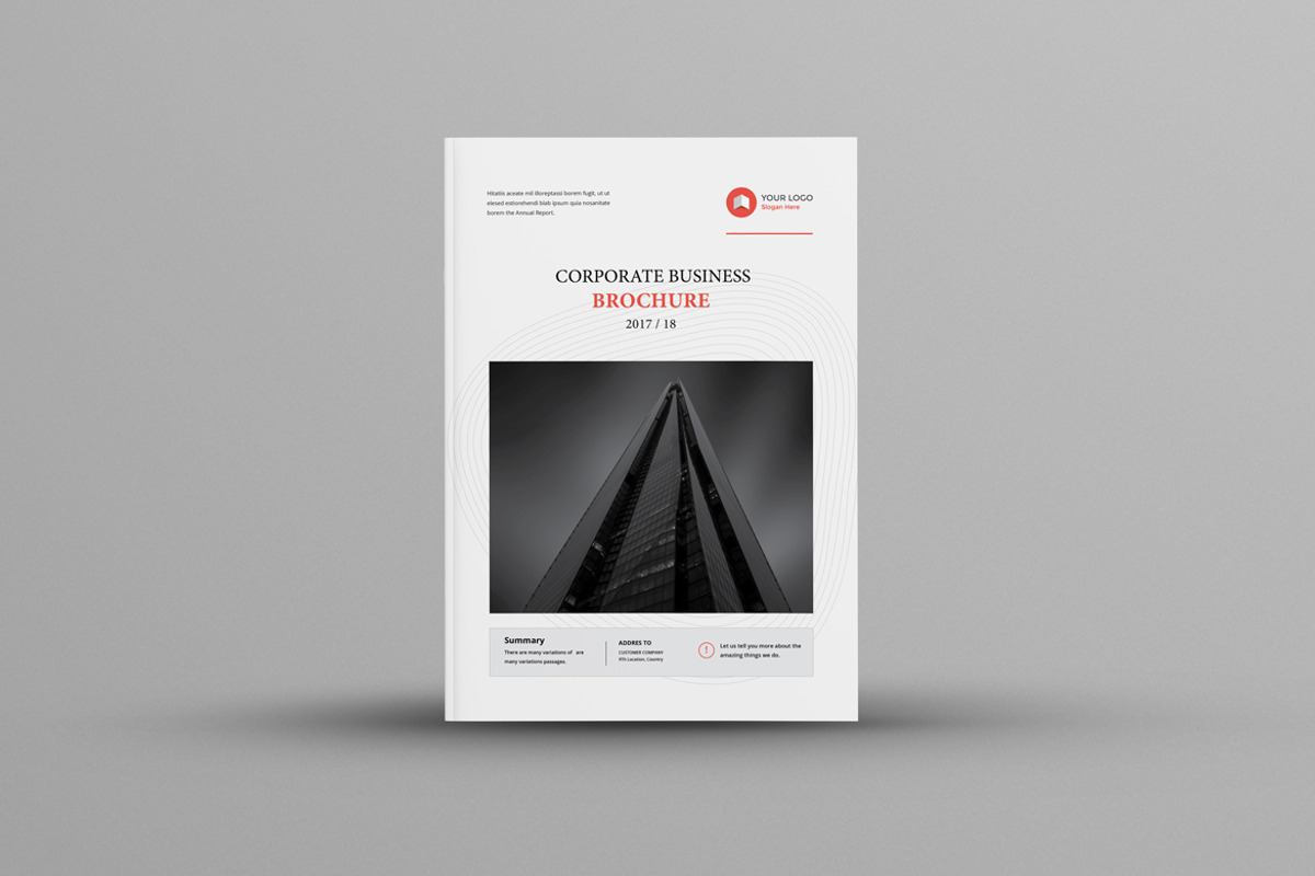 Corporate Business Brochure A4, a Brochure Template by Pro-Gh (Photo 2 of 9)
