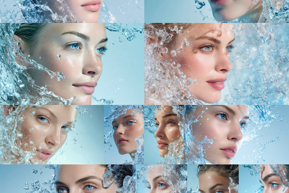 Pure Beauty Water - 22 Images Bundle, a Beauty & Fashion Photo by Studio ANNA (Photo 1 of 5)