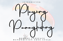 Playing Paragliding