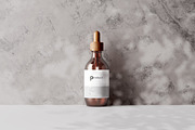 Amber Glass Dropper Bottle Mockup, a Cups & Container Mockup by pmvch (Thumbnail 6 of 6)