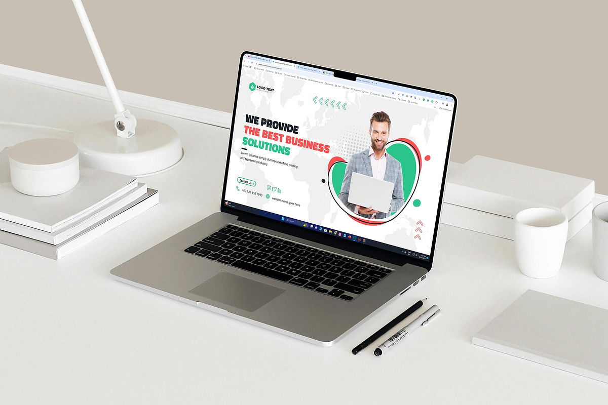 Social media cover post banner design preview 6