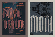 Archangel, a Blackletter Font by BillyJN (Thumbnail 9 of 10)