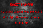Ghost Danger, a Blackletter Font by Yoga Letter (Thumbnail 6 of 7)