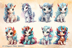 Cute Baby Unicorn Sublimation