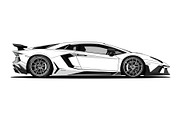 Car Silhouette Vector Art, an Illustration by musafir_fashion (Thumbnail 5 of 9)