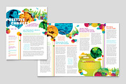 Youth Program Newsletter Template, a Magazine Template by StockLayouts (Thumbnail 4 of 4)