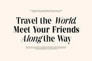 Mentoz Elegant Serif Font Family, a Serif Font by Graphicxell (Thumbnail 3 of 10)
