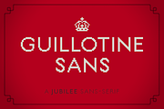 Guillotine Sans Pixel Font (4 fonts), a Sans Serif Font by SelfBuild Type (Thumbnail 1 of 7)