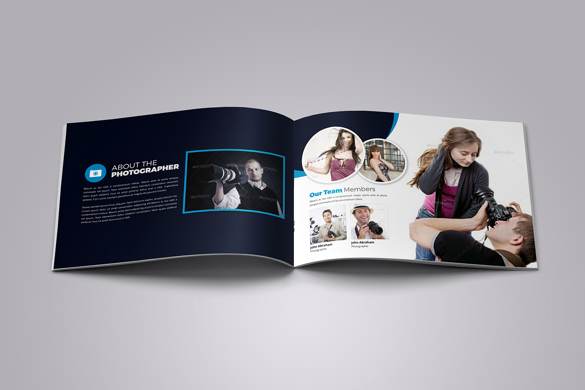 Photography Catalog Template V1, a Brochure Template by JanySultana (Photo 2 of 13)