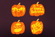 Halloween Pumpkin Carving Stencils, an Illustration by Ray Mawst (Thumbnail 2 of 4)
